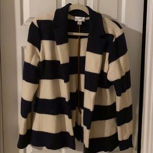 Loft Striped Blazer